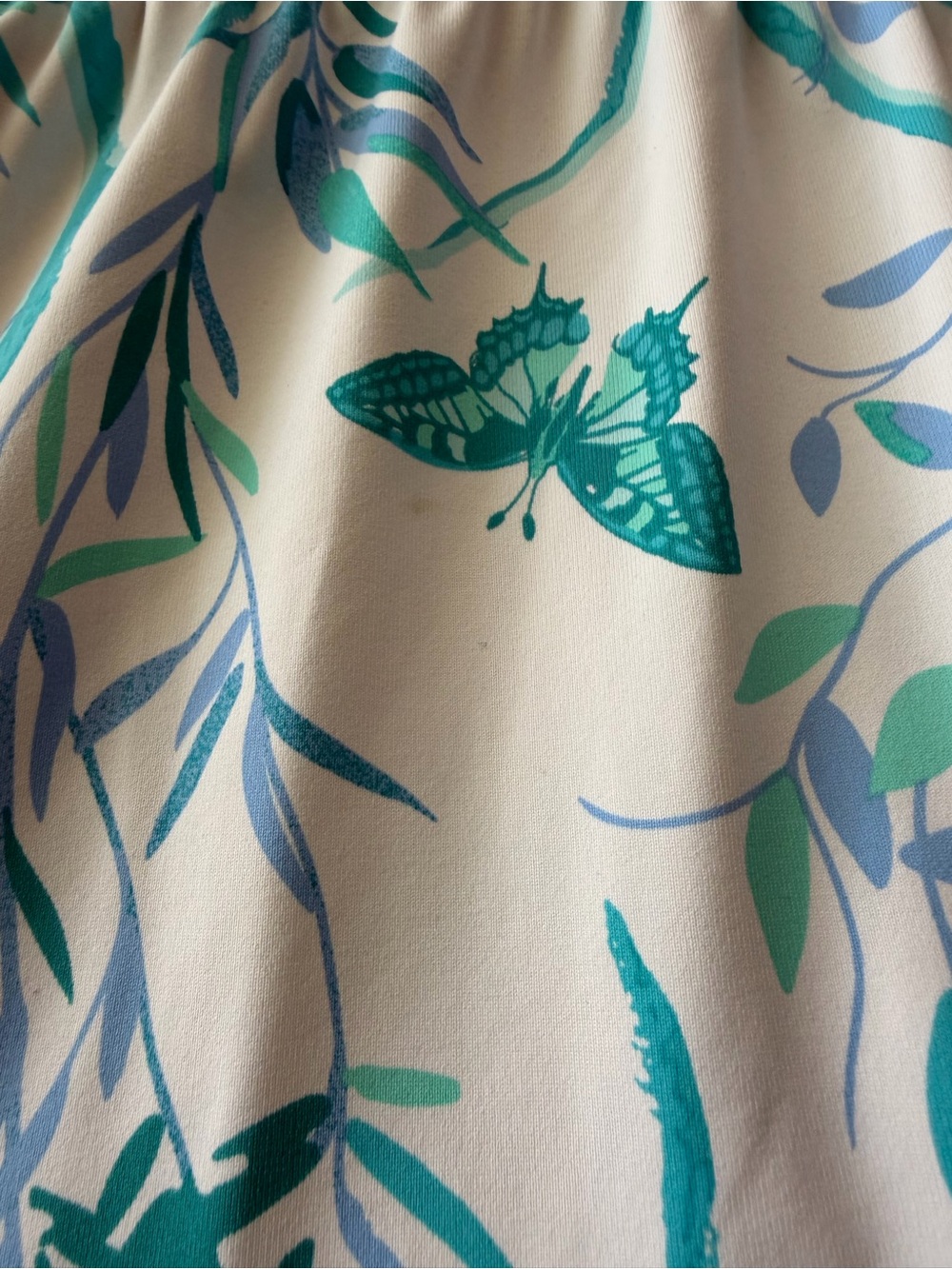 Jude Connally Women’s Ginger Dress Birds & Butterflies White Size S Whimsical - Picture 12 of 12
